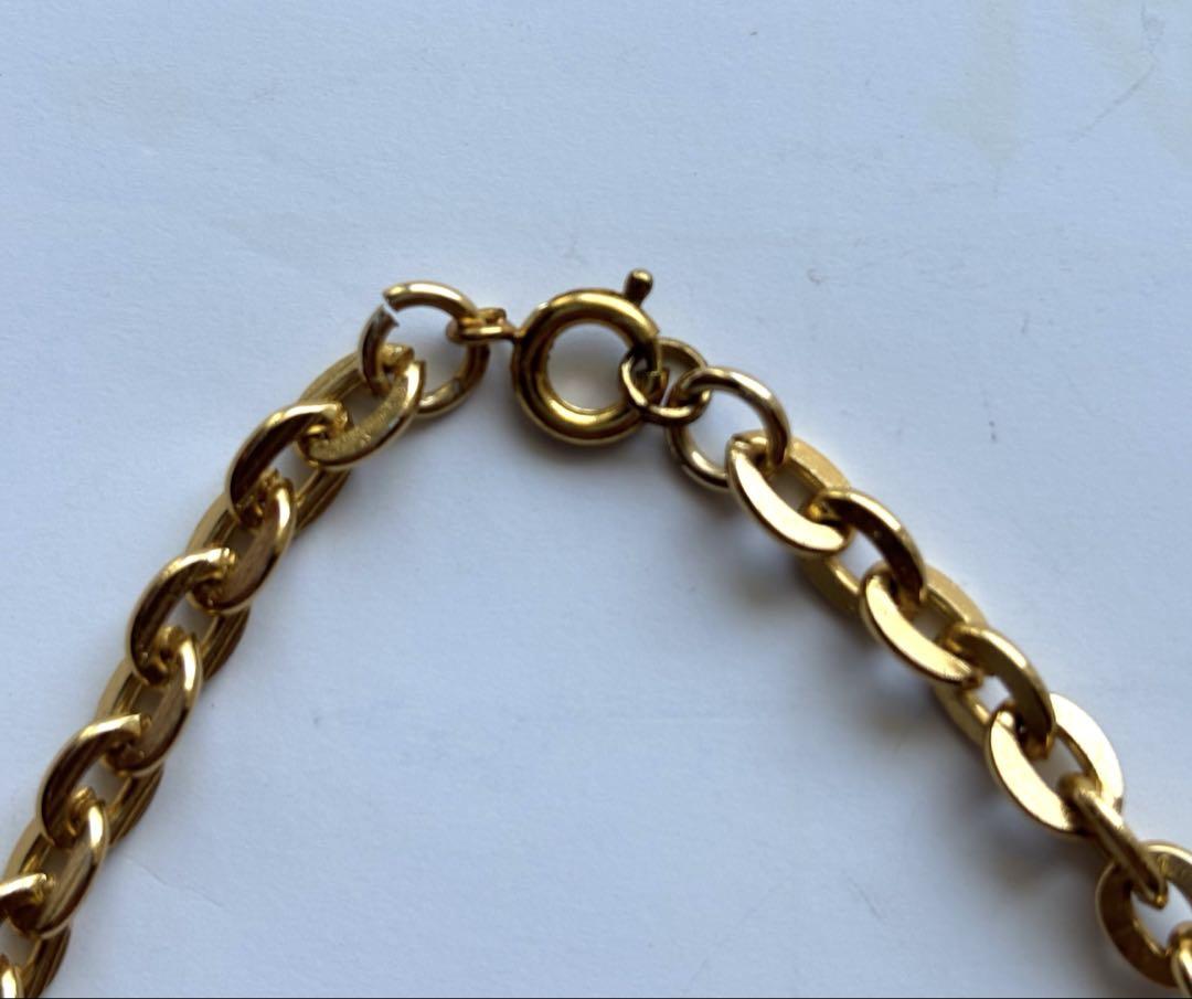 ロングネックレス オレンジ ビーズ アクセサリー アクセント