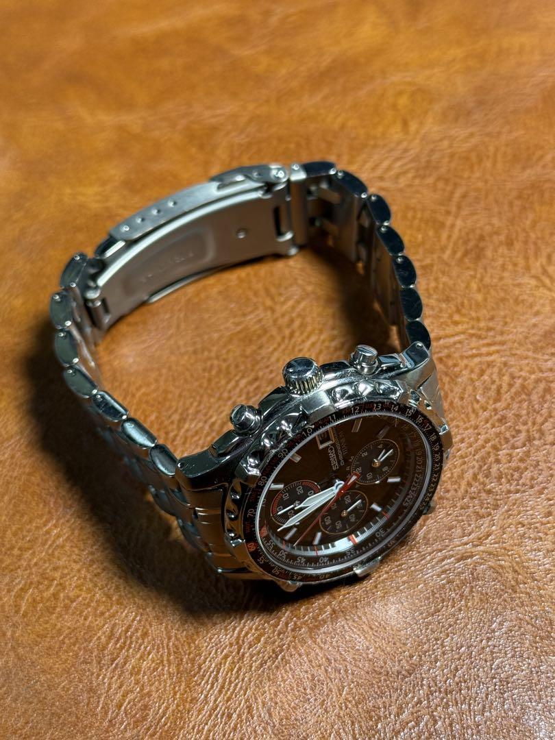 A29 希少 稼動品　SEIKO chronograph TITANIUM