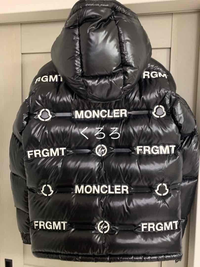 【正規品】7 MONCLER FRAGMENT ロゴ ダウンジャケット サイズ0