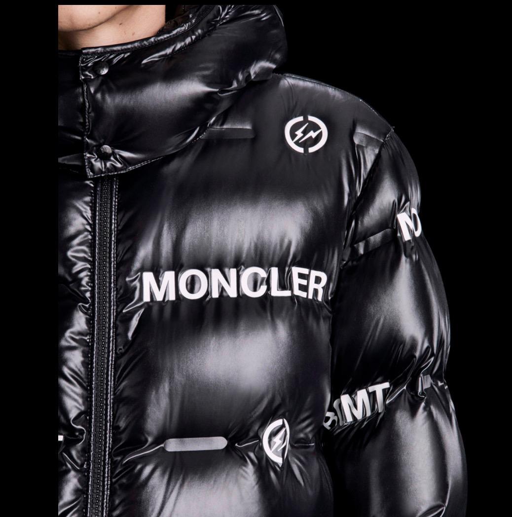 【正規品】7 MONCLER FRAGMENT ロゴ ダウンジャケット サイズ0