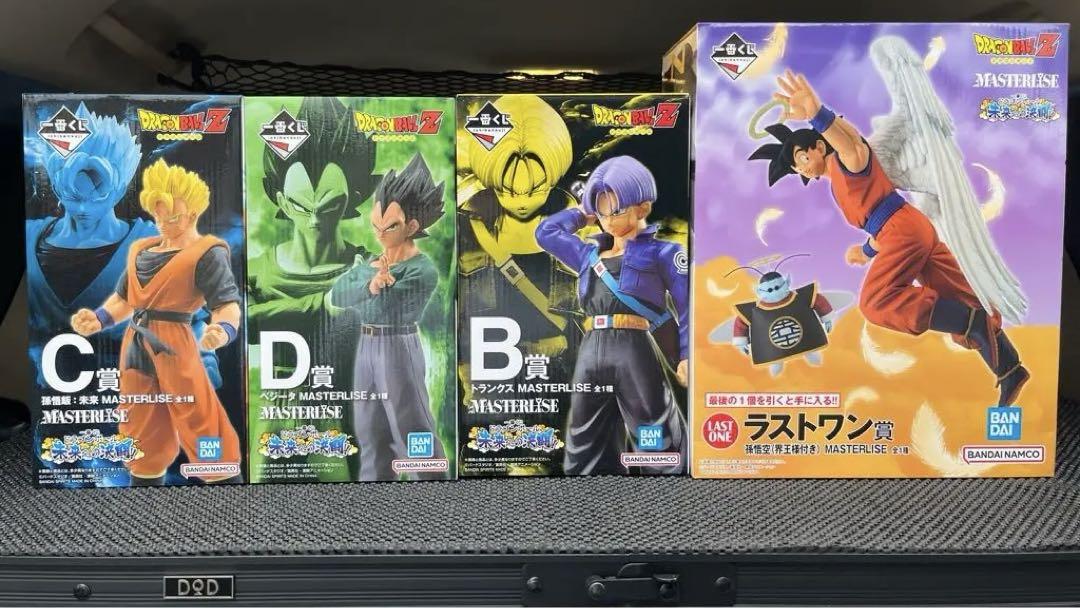 一番くじ ドラゴンボール 未来への決闘 フィギュア 4個セット 未開封 バラ不可