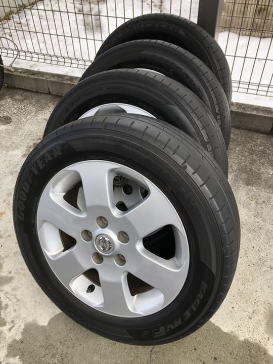 最終価格！セレナ純正 16インチ  205/60R16 バリ山ノーマルタイヤ