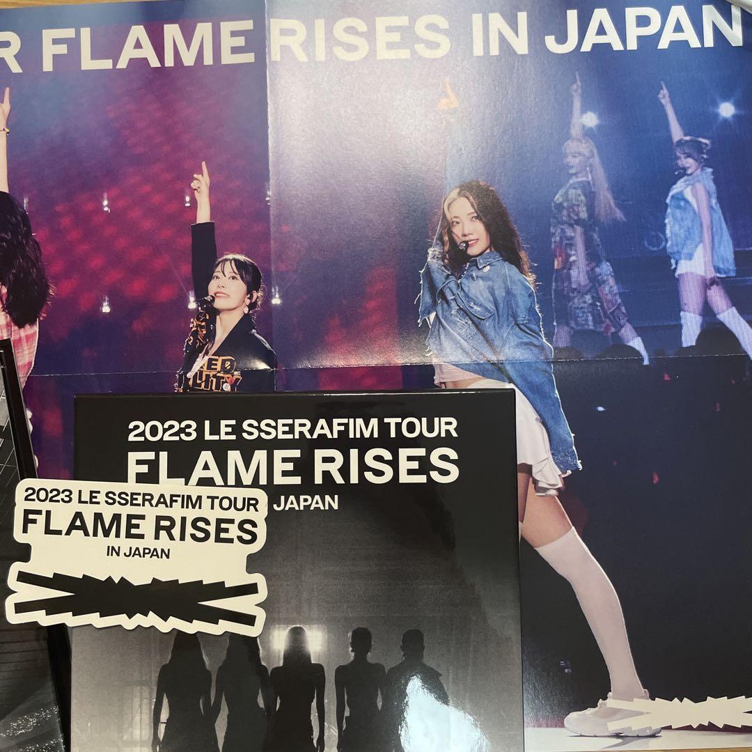 新品未開封 LESSERAFIM FLAME RISES初回限定盤Blu-ray LE SSERAFIM - LE SSERAFIM☆FLAME RISES 初回限定盤 Blu-rayの