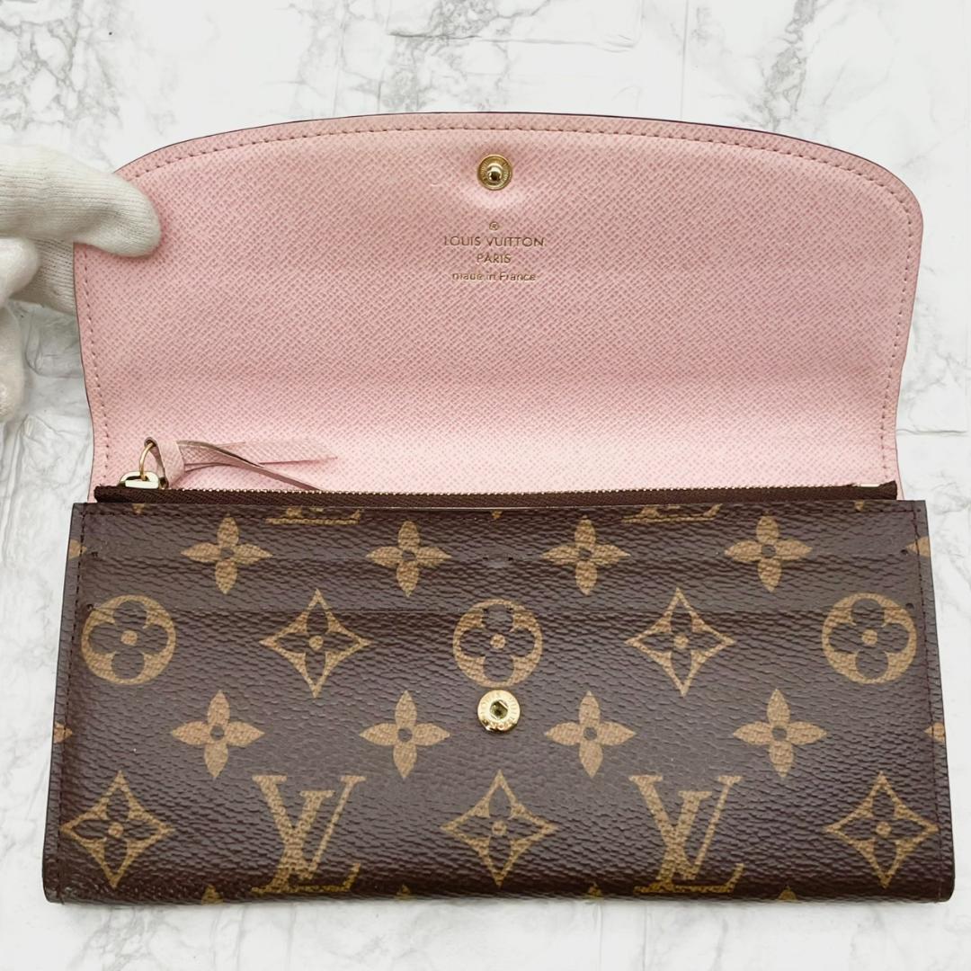 極美品✨ルイヴィトン モノグラム ポルトフォイユ エミリー　長財布