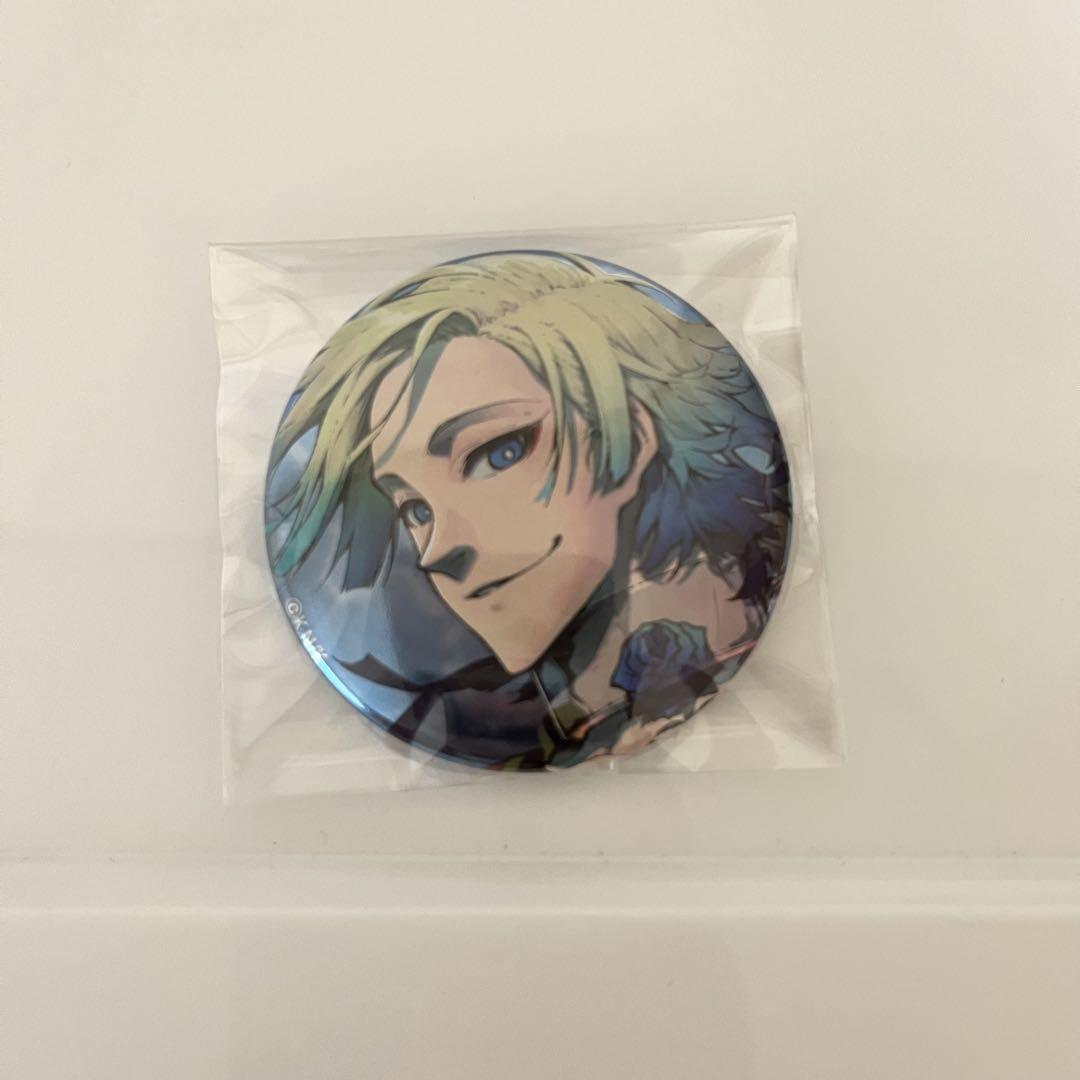 ブルロ ミヒャエル・カイザー 原画展 缶バッジ C ブルーロック展 カイザー 缶バッジ C キャラクターグッズ