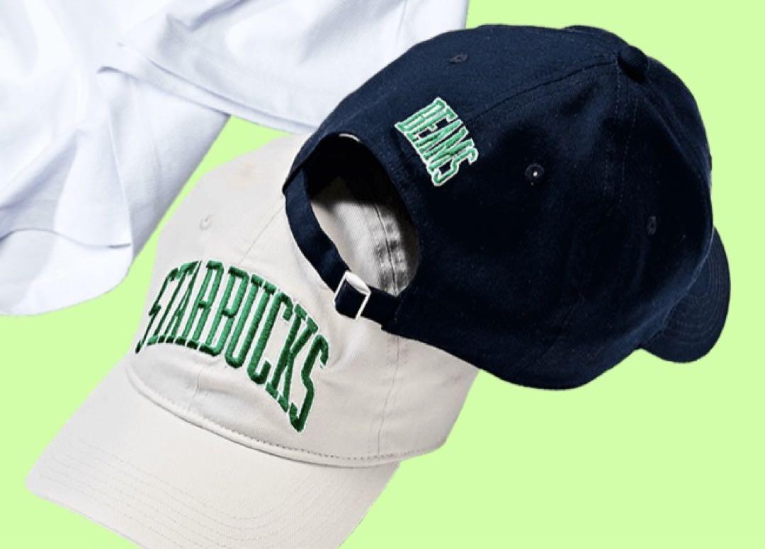 BEAMS - Starbucks × BEAMS ベースボール キャップ NAVYの通販
