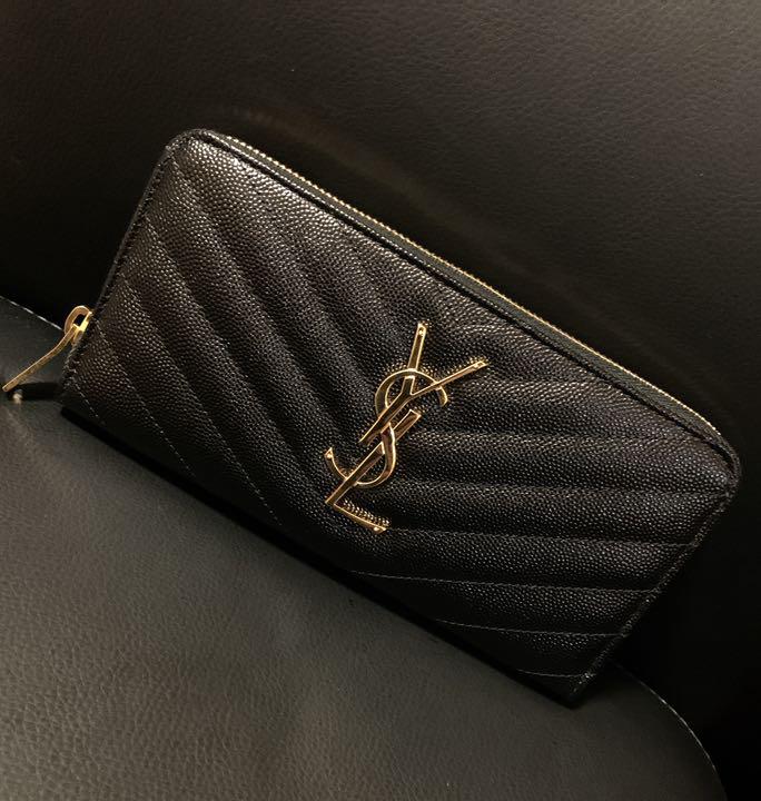 Saint Laurent* モノグラム・サンローラン フルジップウォレット Saint Laurent* モノグラム・サンローラン フルジップウォレット