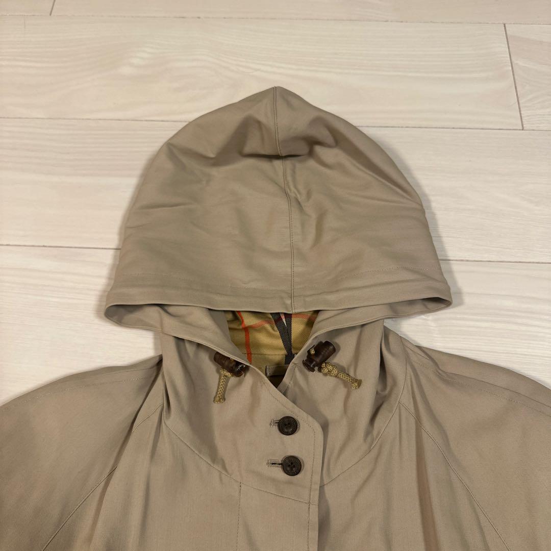 BURBERRY トレンチコート レディース フード付き