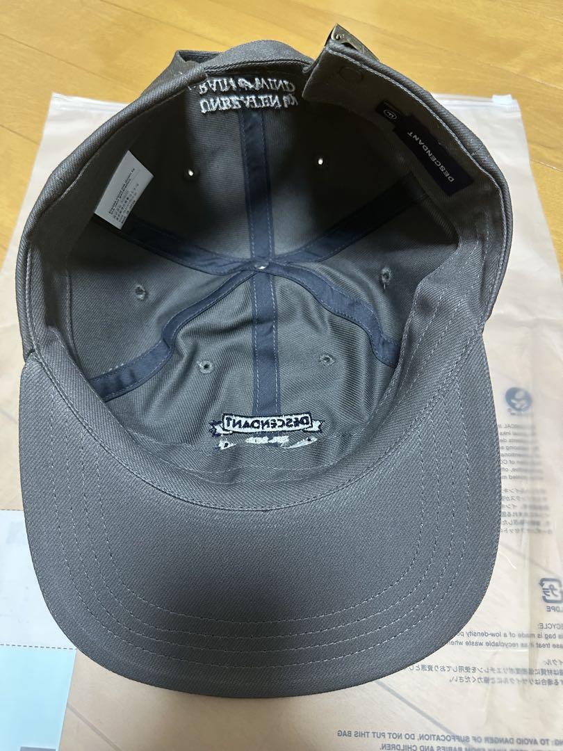 【新品】descendant CROSS PADDLE 6PANEL CAP