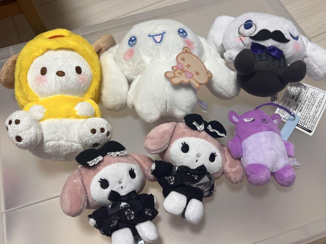 サンリオキャラクター ぬいぐるみセット