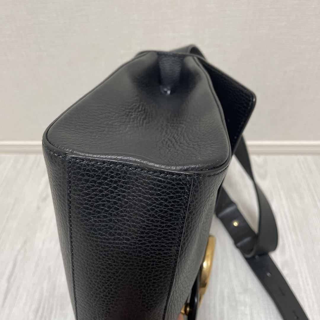 【美品】希少 定価35万 GUCCI グッチ GGマーモント メッセンジャー