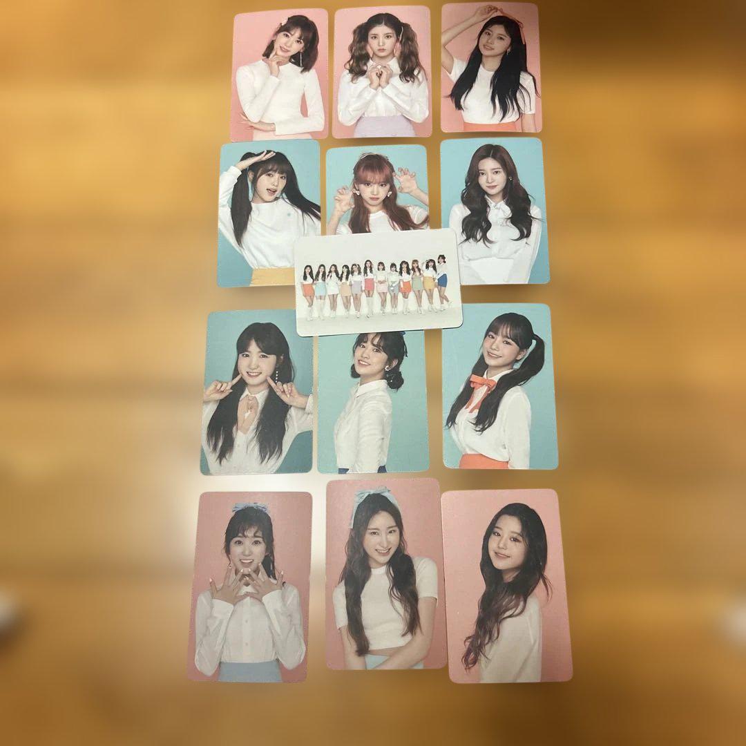 IZ*ONE カード　ポストカード　限定　ファンクラブ限定　official IZ*ONE 公式ファンクラブキット 2019 - メルカリ