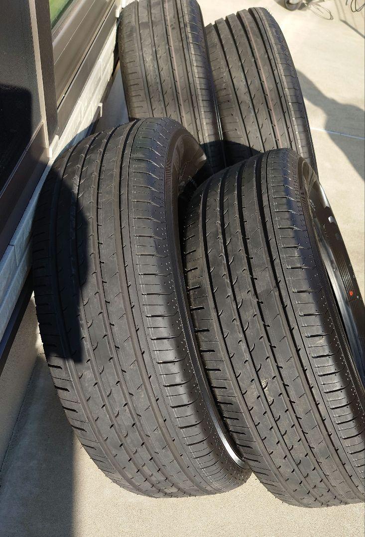 トヨタ アルファード40 純正タイヤ4本セット　225/65/R17 新車外し