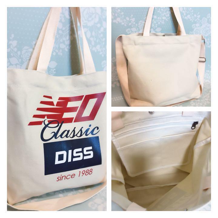 Aスポーティー 2色あり キャンバス トートバッグ 帆布 バッグQ