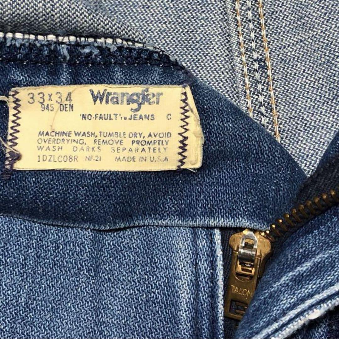 Wrangler ラングラー 945DEN ブーツカット 70's USA