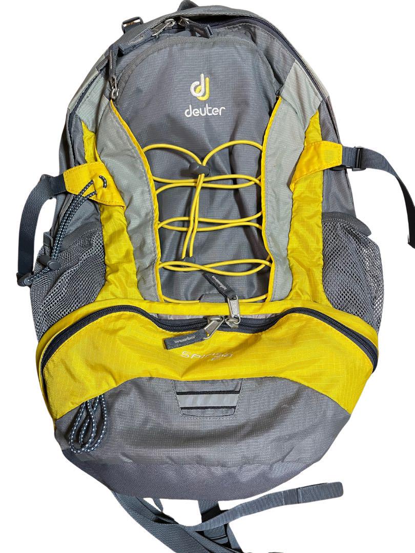 deuter 中型バックパック グレー/イエロー