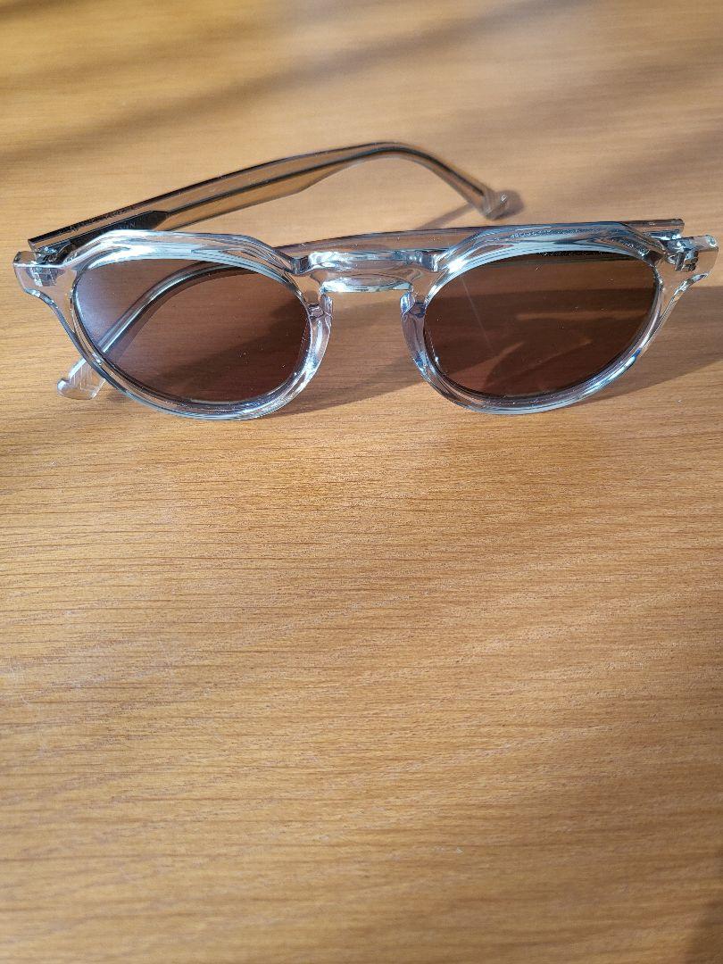 LANVIN クリアフレーム サングラス メンズ