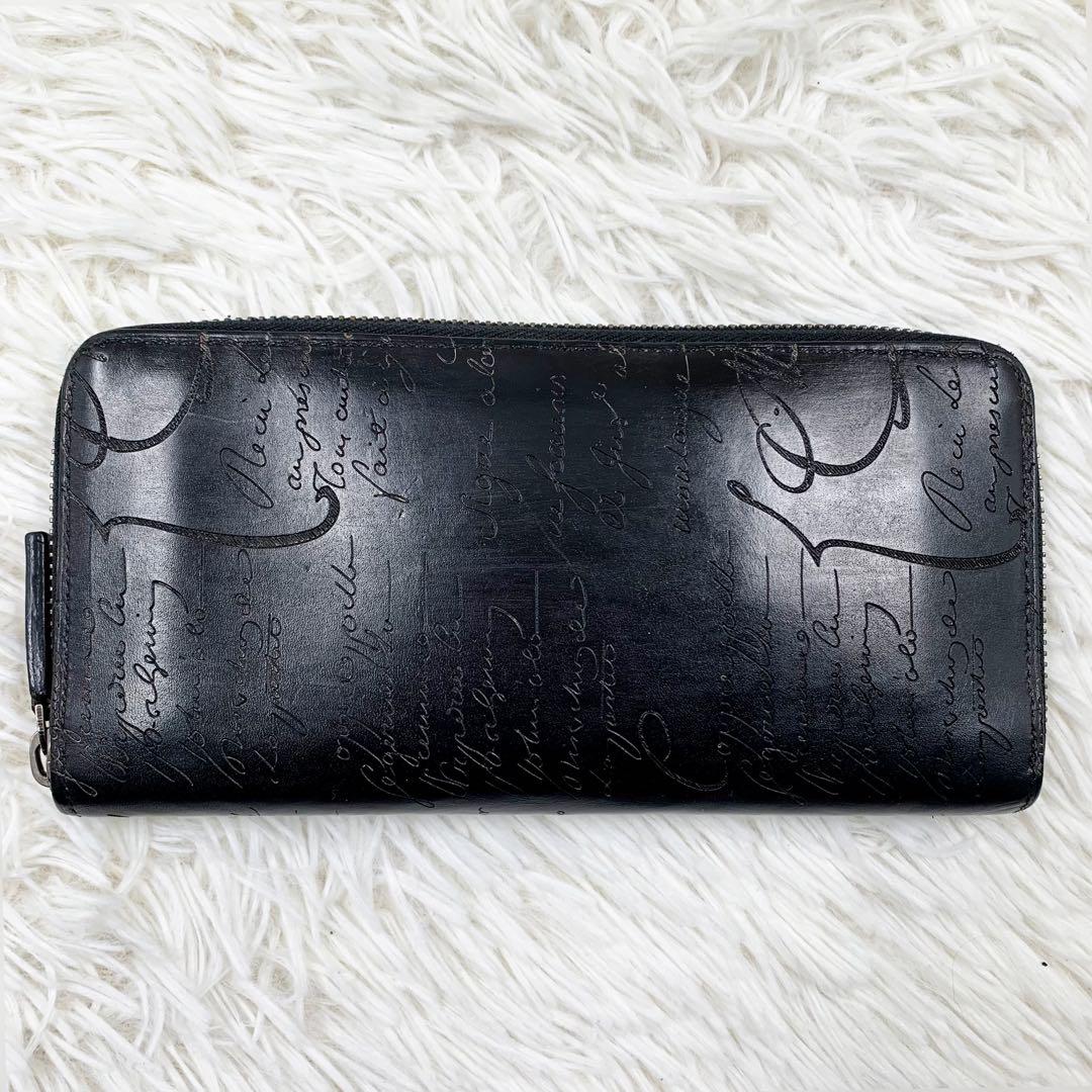 【✨極美品✨】 ベルルッティ カリグラフィ オルガ期 ラウンドファスナー 長財布
