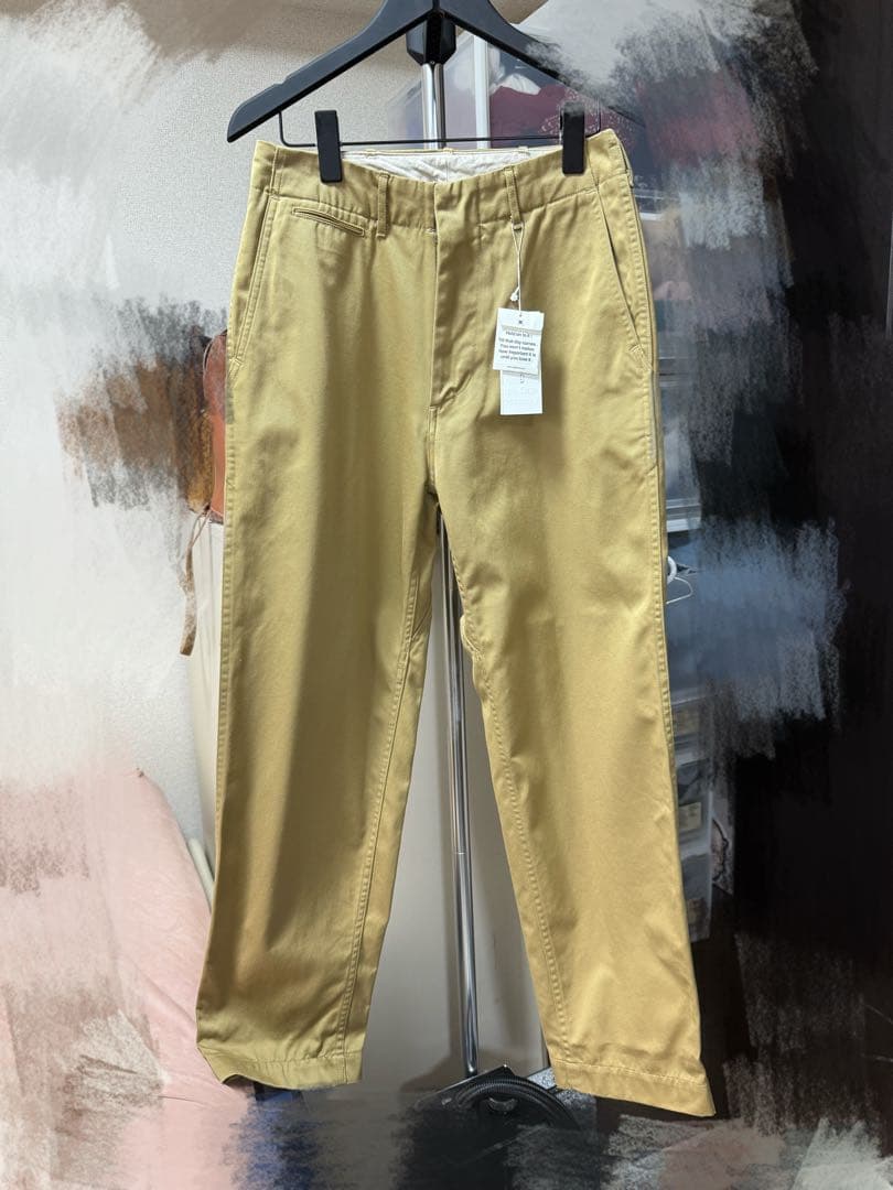 Nanamica ベージュ チノパン MサイズS nanamica