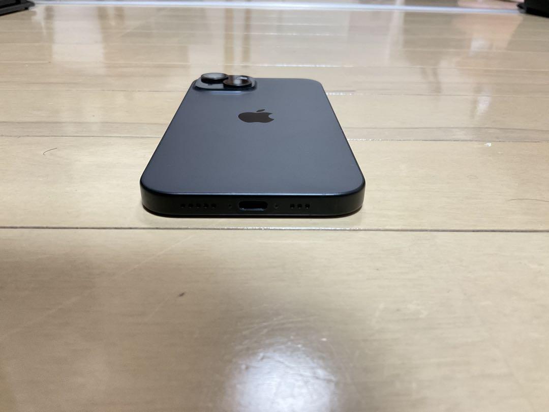 美品】iPhone15 256GB ブラック SIMフリー 箱付き