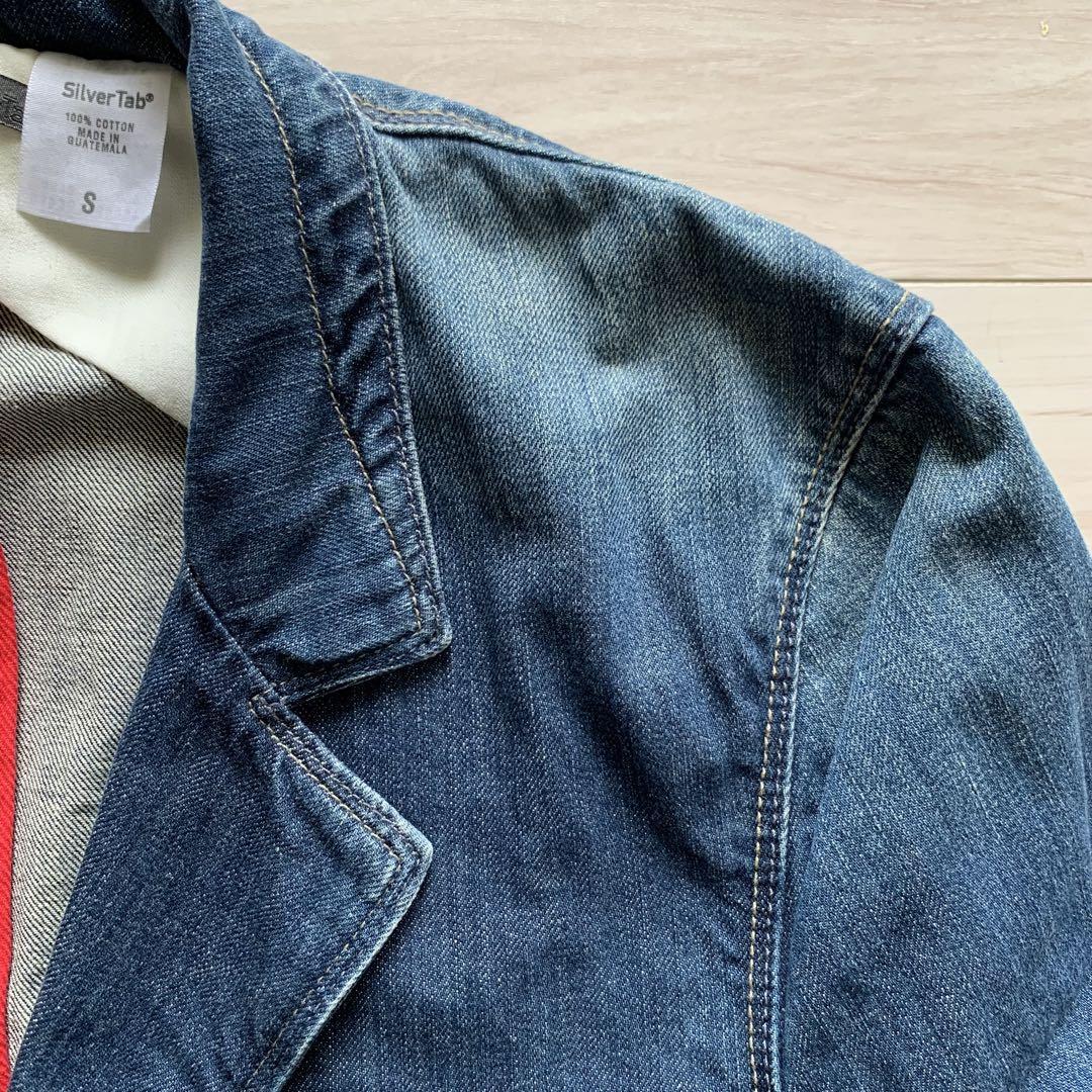 流行に  00s / Levi'sSilverTab デニムジャケット 希少 テーラード型 ジャケット・アウター