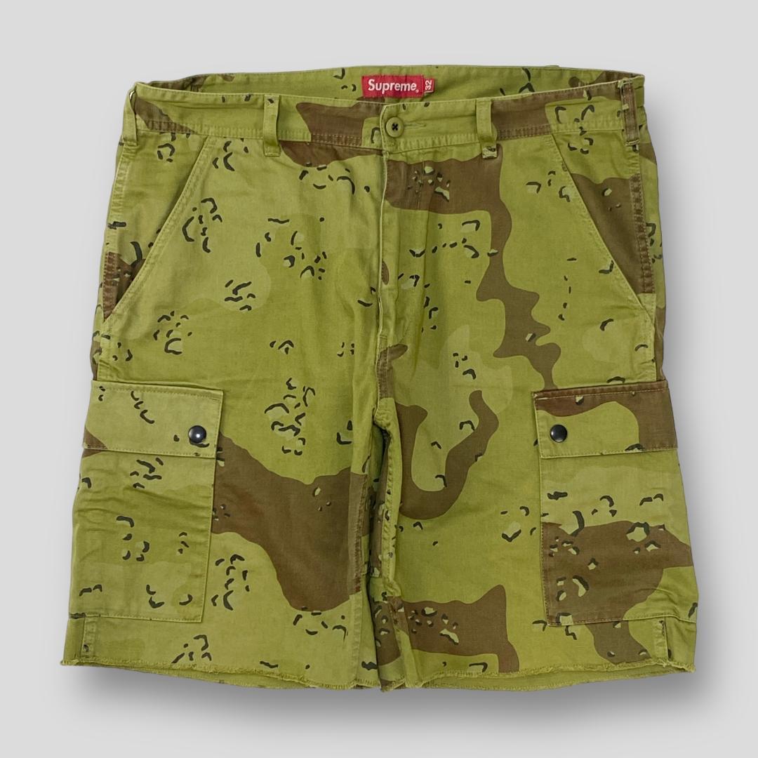 Supreme 21SS Overdyed Camo Cargo Short