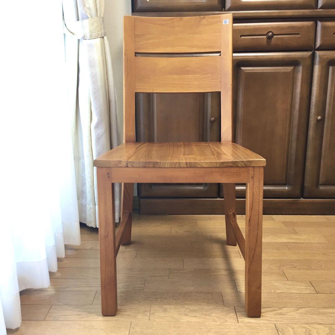★ハルヒロ★④SCANTEAK スキャンティーク ダイニングチェア 1脚