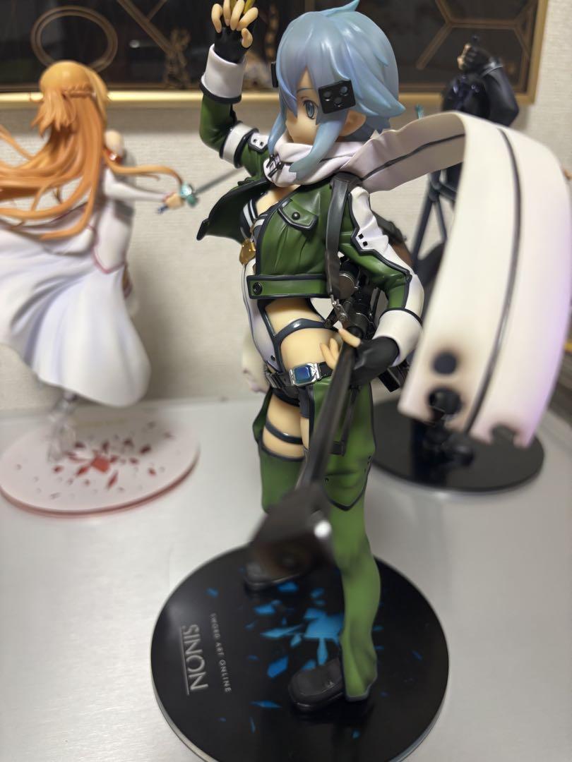 ソードアート・オンライン アスナ キリト　シノン　フィギュア　SAO アルター