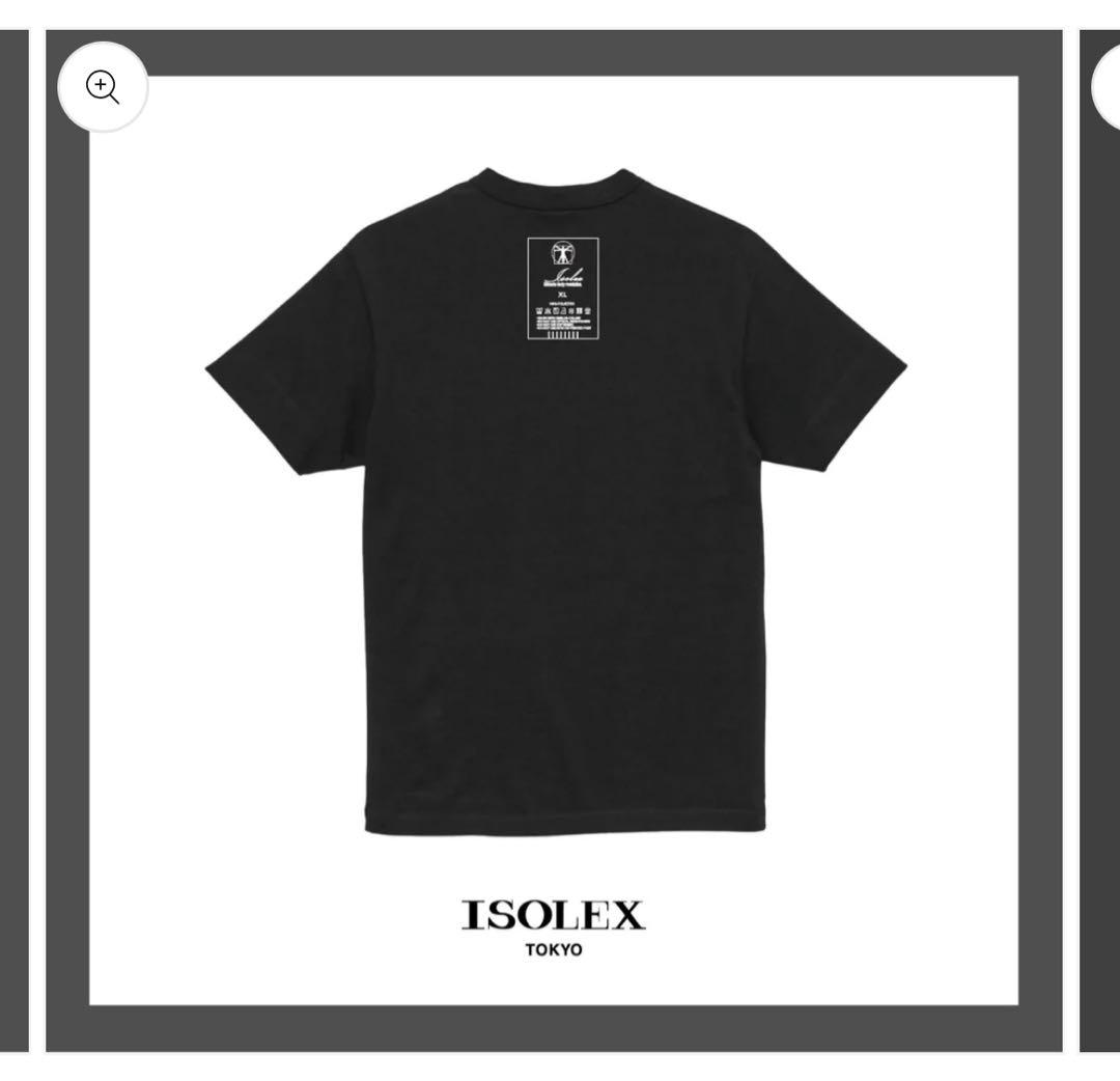 ISOLEX ブラック Tシャツ