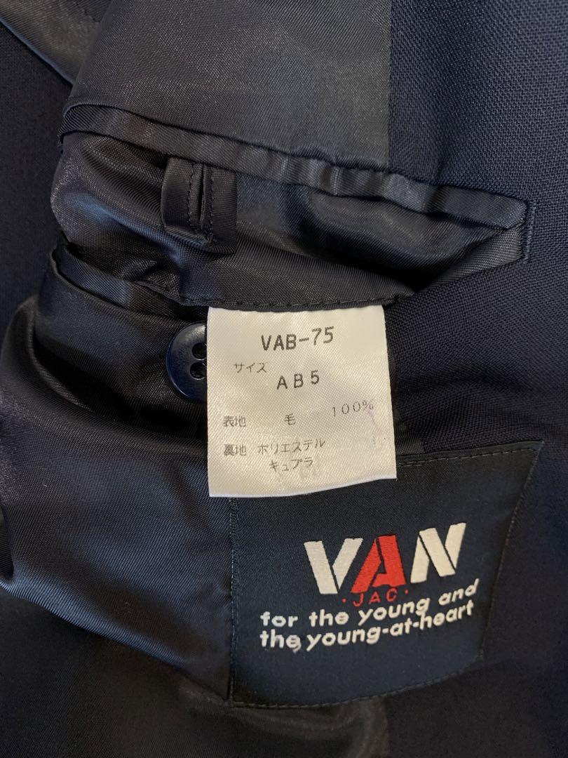 VAN JACKET 紺 ブレザー 紺ブレ アイビー アメトラ 170 AB5