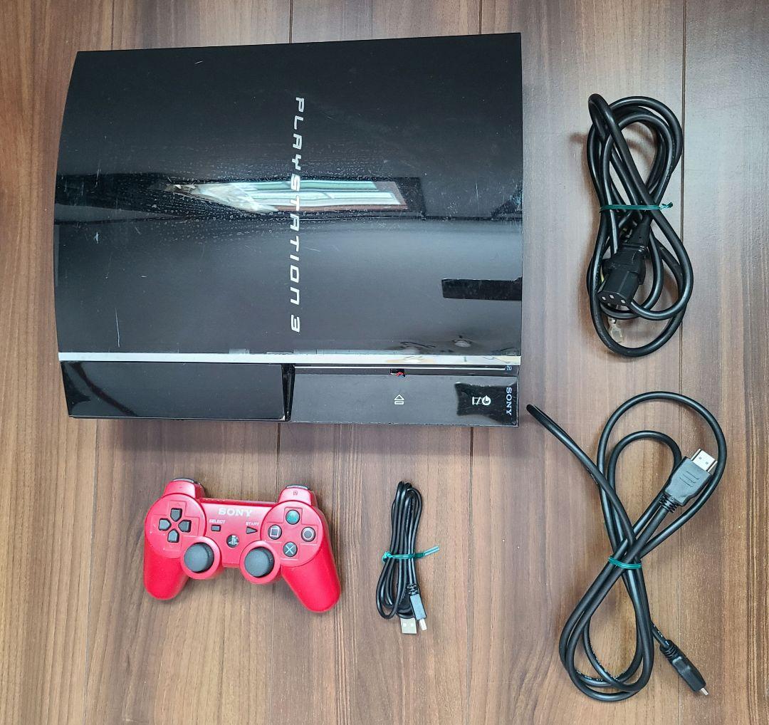 『PS3 CECHA00 』すぐに遊べるセット 貴重な初期型 ソフト15本付