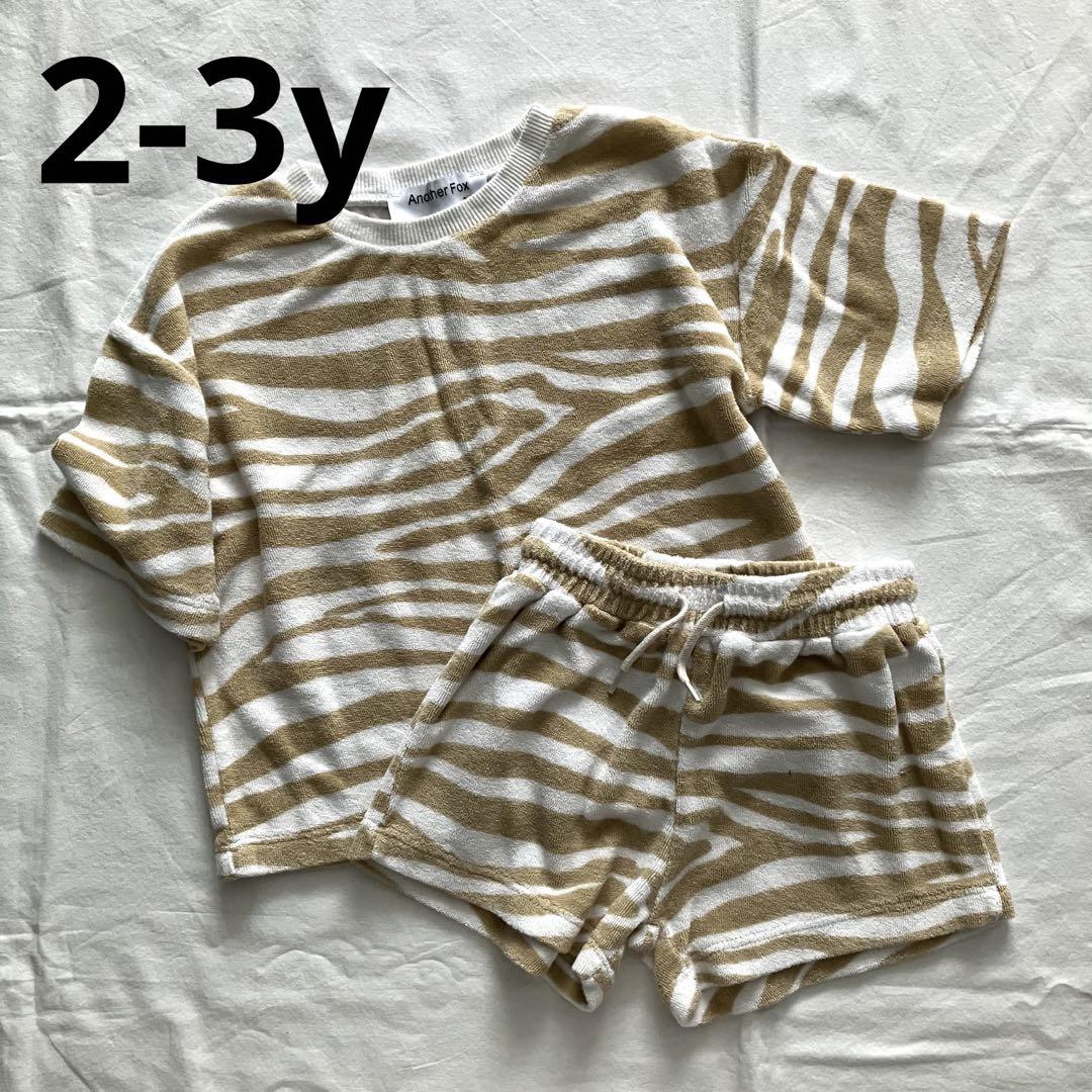 【美品】another fox セットアップ 色々な fox Another セットアップ トップス 2-3y トップス