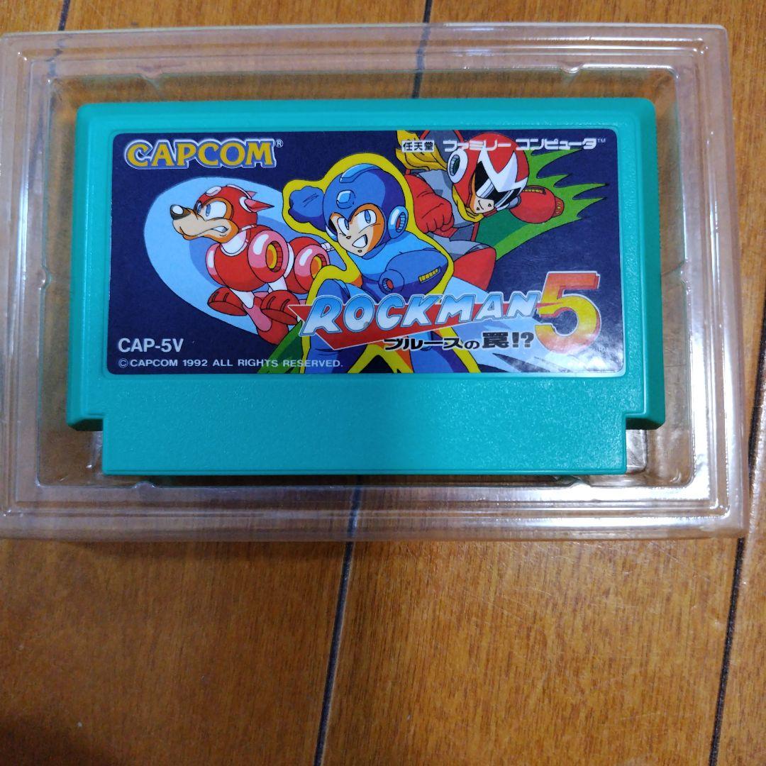 【楽天最安値に挑戦】 美品）ロックマン5 ファミコン Nintendo Switch