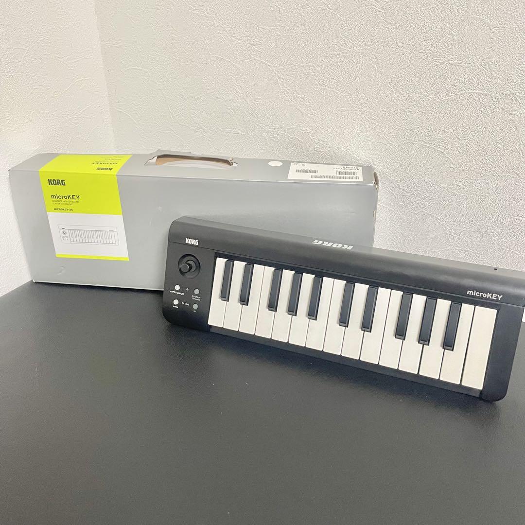 【値下げOK】KORG microKEY 25鍵 MIDIキーボード 本体のみ