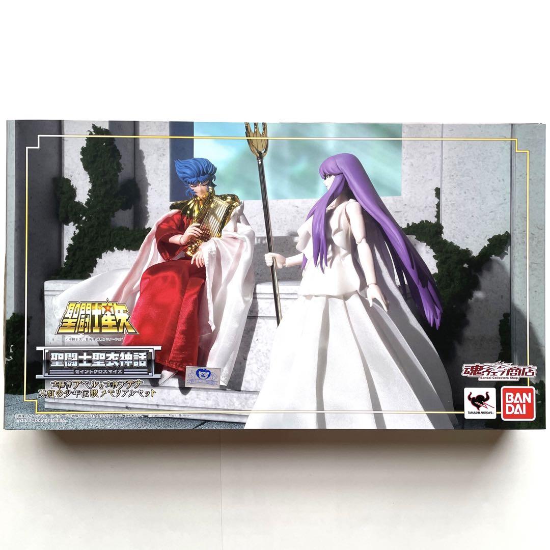 聖闘士聖衣神話 太陽神アベル&女神アテナ 真紅の少年伝説メモリアルセット