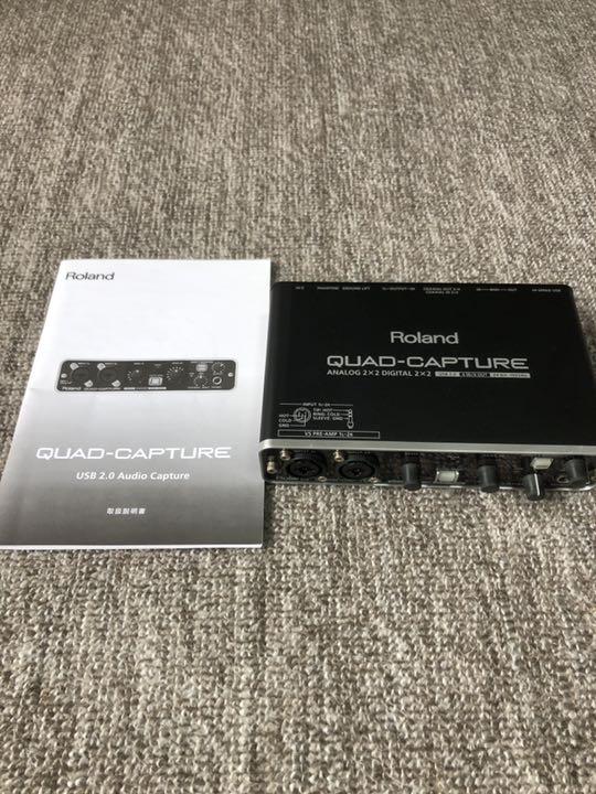Roland QUAD-CAPTURE オーディオインターフェース