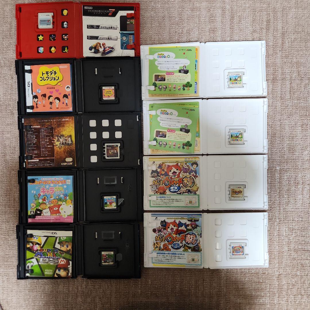 3DS カセット まとめ売り 9種類 ※ケースあり 3ds ソフト 9個 まとめ売り - メルカリ