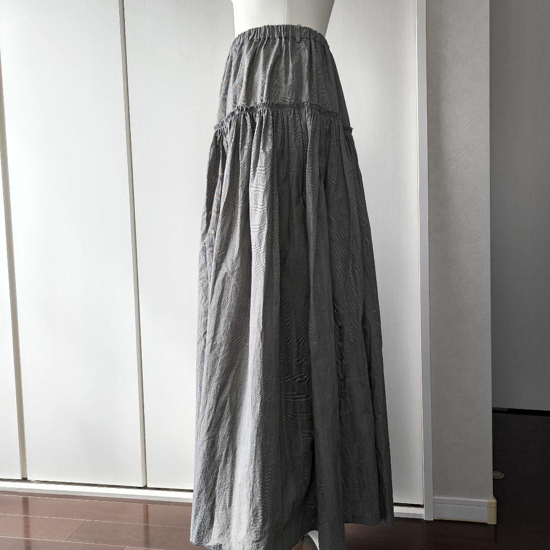 美品　oll kyoto オール　ロングスカート　マキシ　オールシーズン