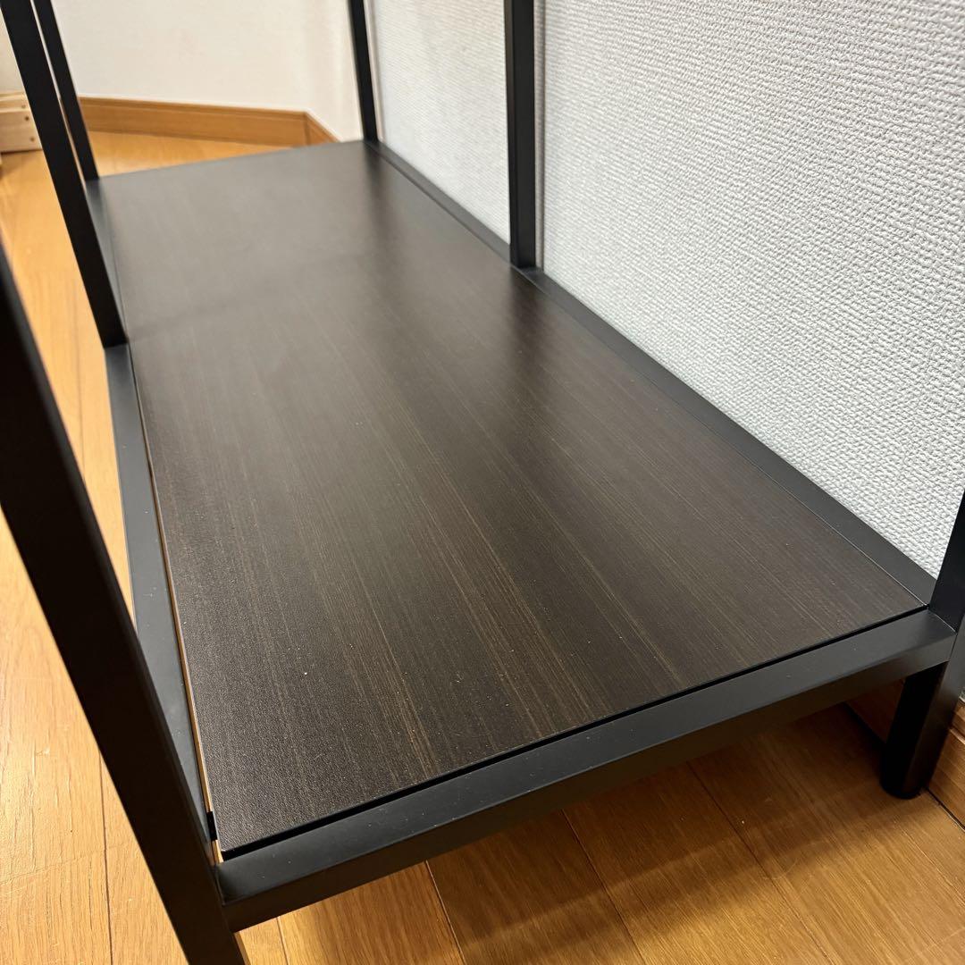 【送料込み/美品】IKEA シェルフユニット VITTSJÖ ヴィットショー