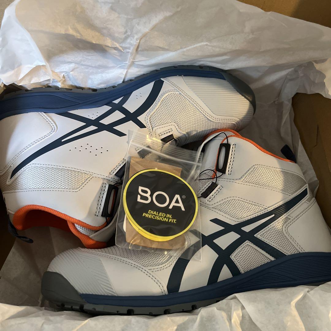 （新品）ASICS 安全靴 BOAフィットシステム27センチ