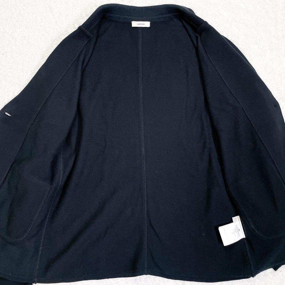 極美品！ラルディーニ ニットジャケット コットン ブートニエール 42 XL