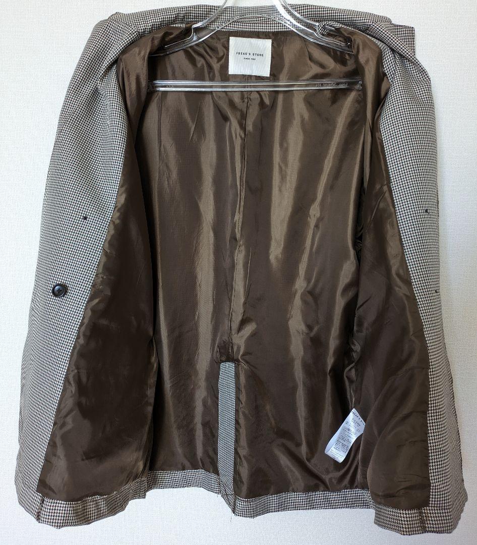FREAK'S STORE テックウーリー セットアップ チェックパンツスーツ