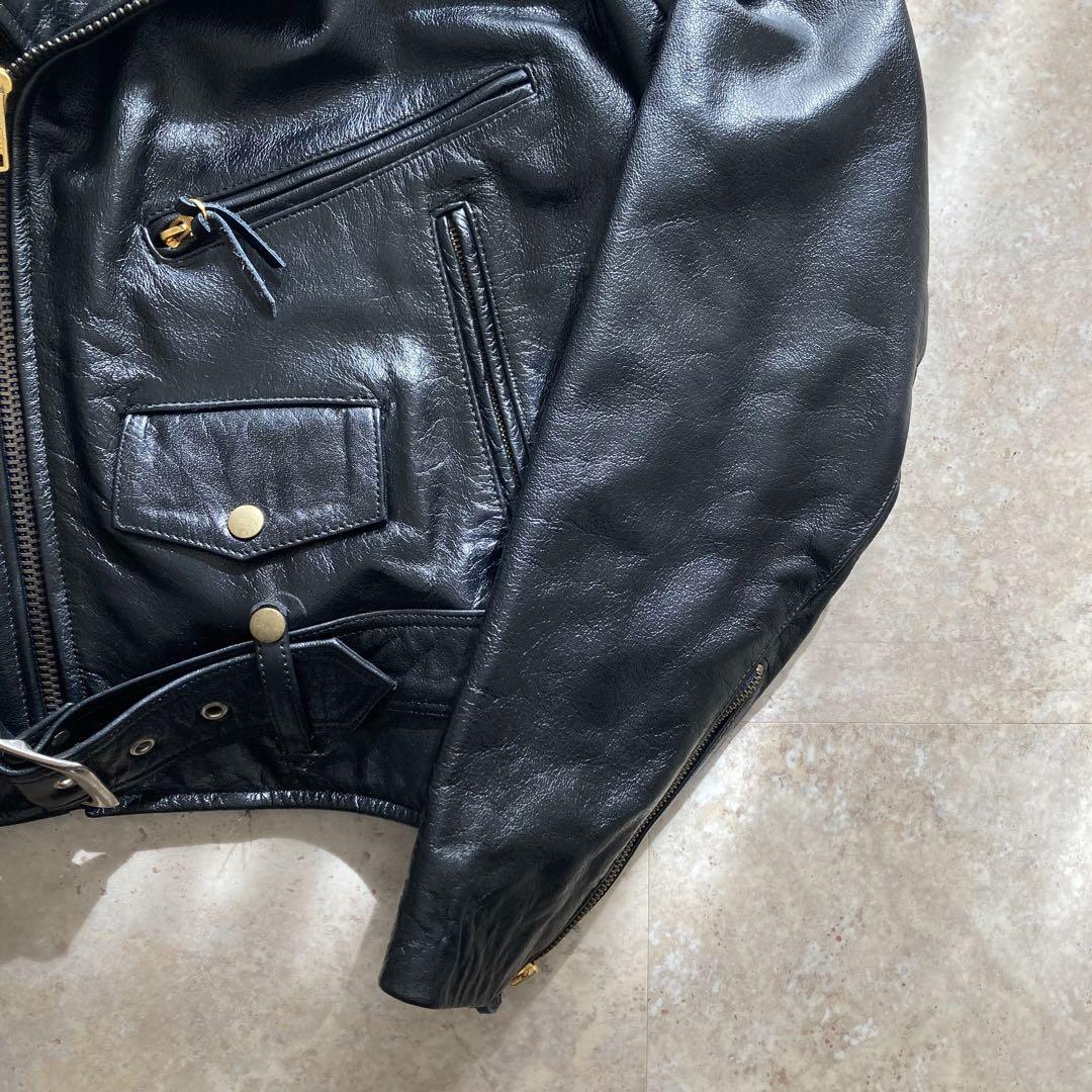 目玉セール 古着 Vintage『Red Bull』ダブルライダースレザー 目玉セール 古着 Vintage『Red Bull』ダブルライダースレザー