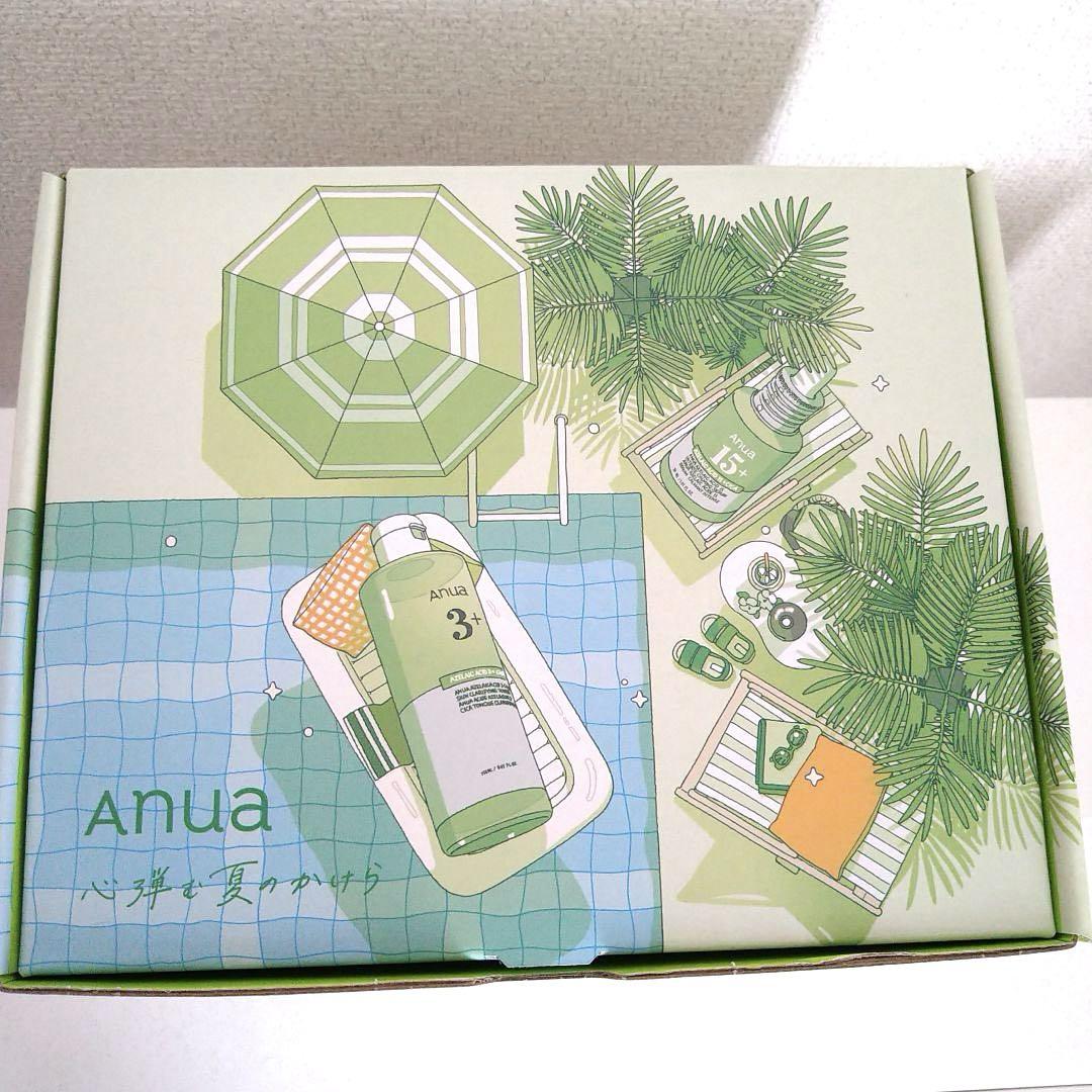 空箱】 anua アヌア アゼライン酸 セット 限定ボックス 心弾む夏