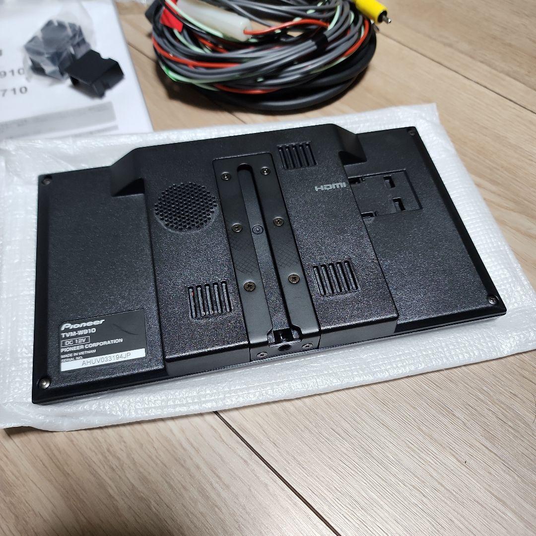 Pioneer carrozzeria TVM-W910 モニター