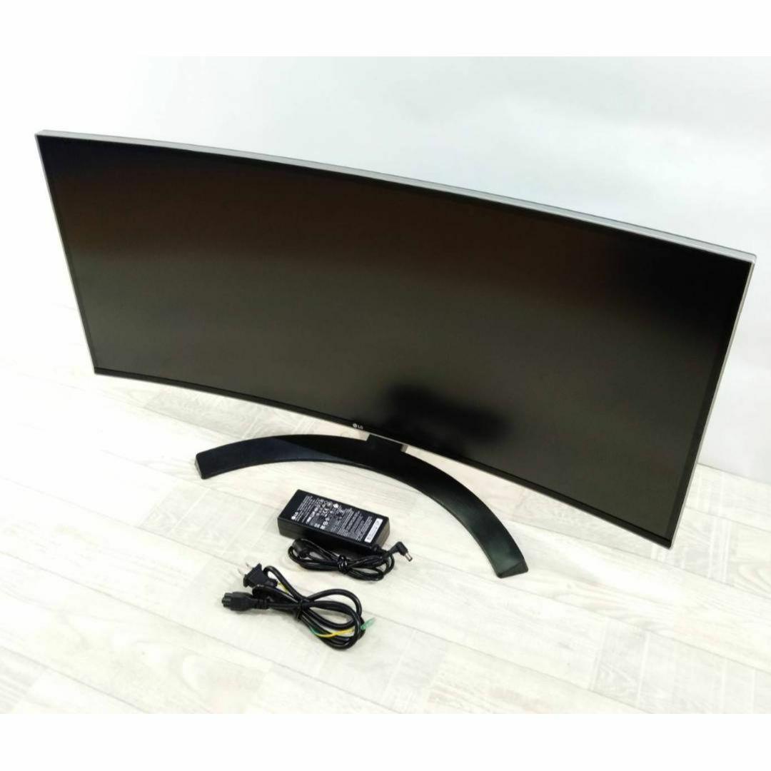【美品】LG モニター ディスプレイ 34UC88-B 34インチ/曲面