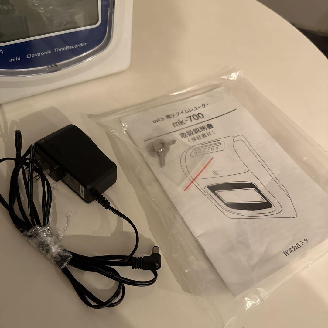 mita 電子 タイムレコーダー  タイムカード 本体 mk-700