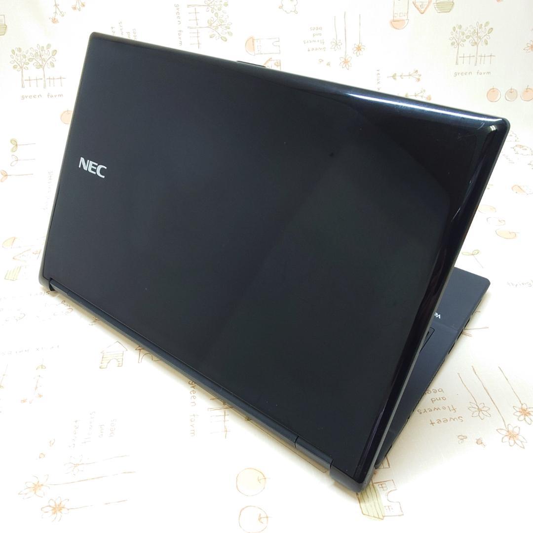 Windows11 オフィス付き 新品SSD 黒ノートパソコン ✨初期設定済✨