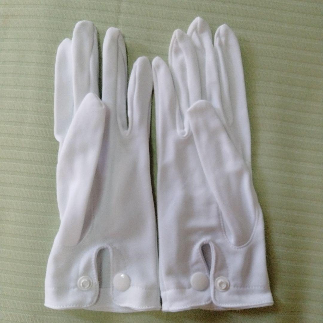 結婚式　新郎手袋　新郎グローブ　礼装用白手袋　ナイロン100%製　新品、未使用品