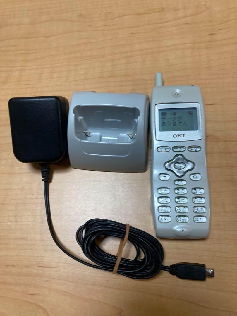 Amazon | OKI UM7700-SET (内線PHS子機) | OKI | 増設子機・充電台